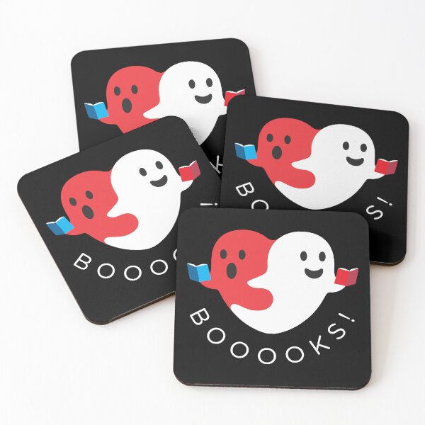 Item preview, Cute Ghost Book Reading, Booooks!  Reading Is Dreaming With Your Eyes Open, Find me at the library  designed and sold by Rajan Supal.