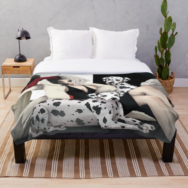 Item preview, Cruella de Vil with Dalmatian designed and sold by AuCo47.