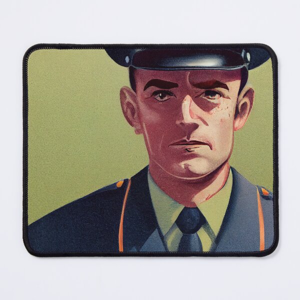 Item preview, Police Officer Vintage  designed and sold by ComicsFactory.