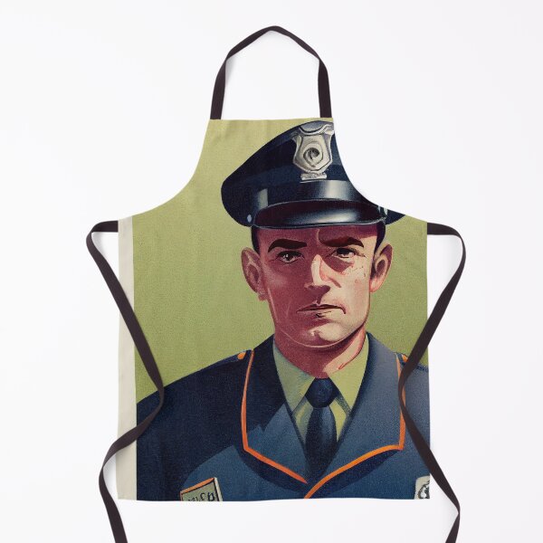 Item preview, Police Officer Vintage  designed and sold by ComicsFactory.