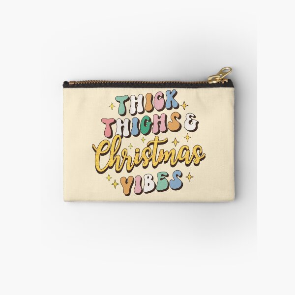 Item preview, Thick thighs and Christmas vibes merry Christmas  designed and sold by DesignsbyMona.