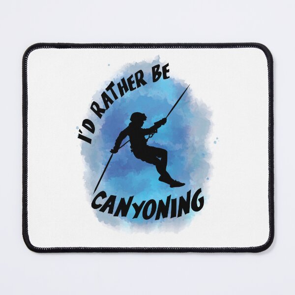Item preview, Id Rather Canyoning Canyoning Watercolor designed and sold by TheInkElephant.