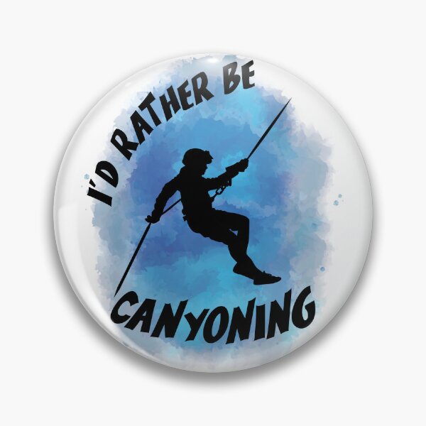 Item preview, Id Rather Canyoning Canyoning Watercolor designed and sold by TheInkElephant.