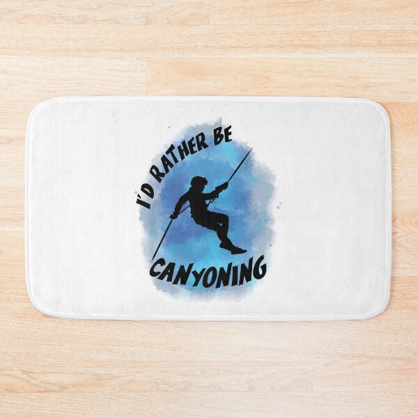 Item preview, Id Rather Canyoning Canyoning Watercolor designed and sold by TheInkElephant.