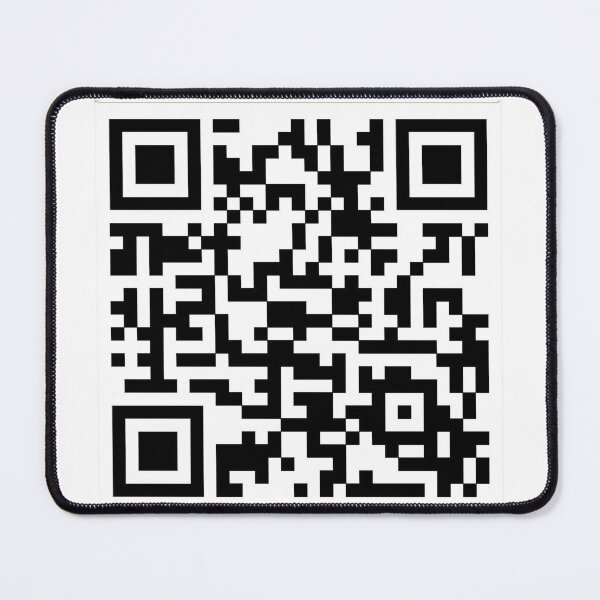 Item preview, Never Gonna Give You Up Rickroll QR code designed and sold by K-BOSS.