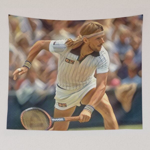 Item preview, Borg: The Ice Man 7: Tennis Legend designed and sold by OutofFocusShop.