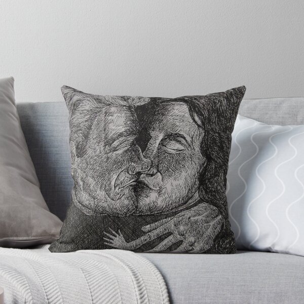 Item preview, Kiss in a darkened room. Pen on 29.7x42cm paper. designed and sold by crowleyronan123.