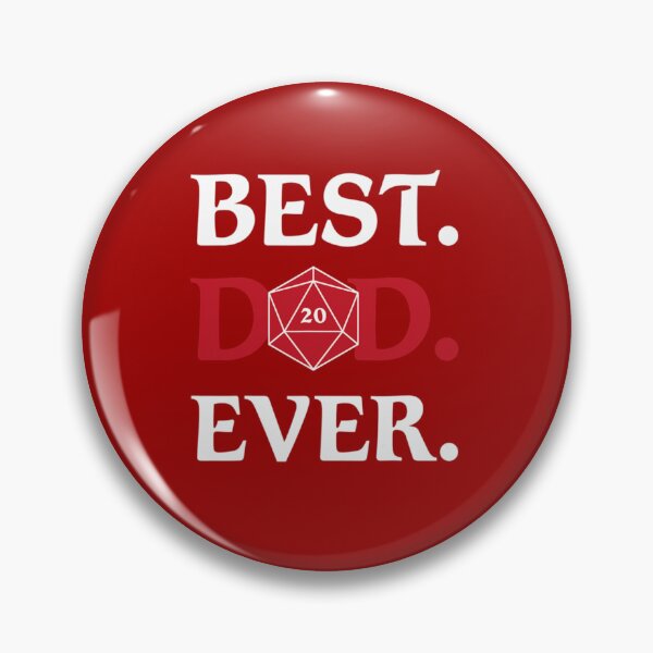 Artikelvorschau, Mens Best Dad Ever D20 Dice Funny Tabletop RPG Roleplaying Gamer entworfen und verkauft von Akshajwhetstone.