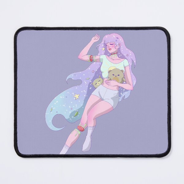 Item preview, Pastel girl with Galaxy hair designed and sold by MarieInsane.