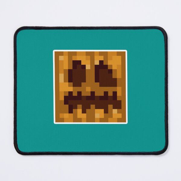 Item preview, Minecraft Carved Pumpkin designed and sold by Akshajwhetstone.