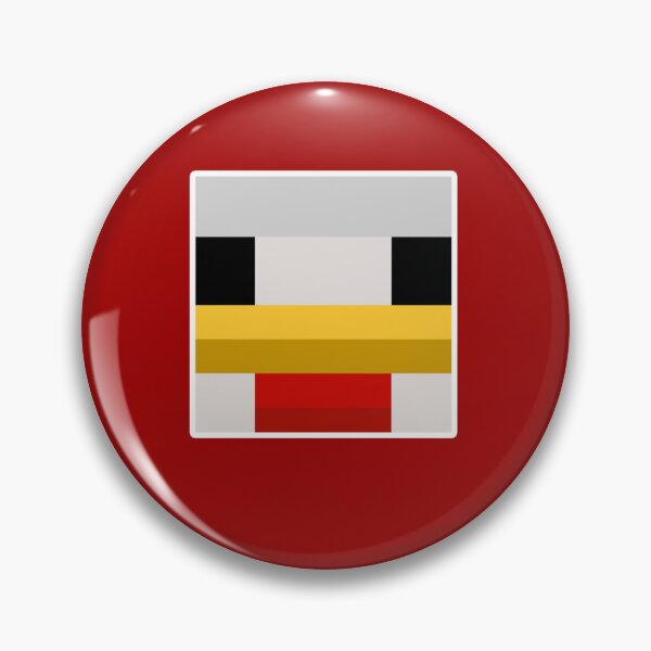 Item preview, Minecraft Chicken Head    designed and sold by Akshajwhetstone.