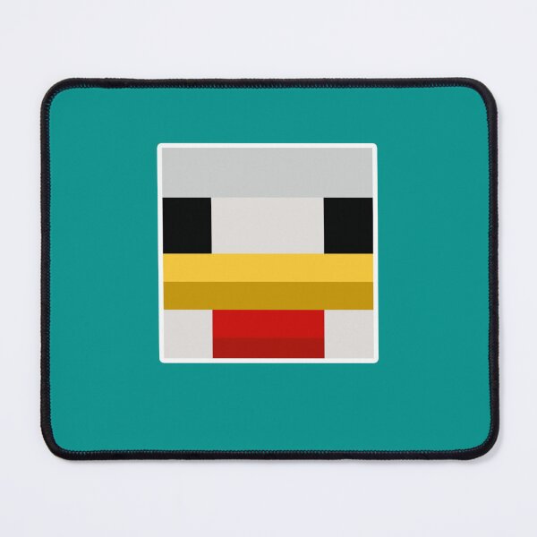 Item preview, Minecraft Chicken Head designed and sold by Akshajwhetstone.