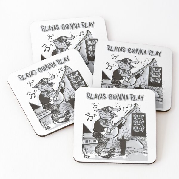 Item preview, Players Gonna Play Wolf Playing Banjo Playa designed and sold by Flirt-Teez.