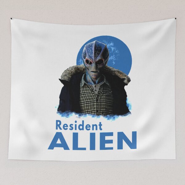 Item preview, Resident Alien Print Perfect Xmas Gift Fan  designed and sold by EdmanSileiko.