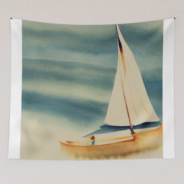 Item preview, Sailing on a Sunny Day designed and sold by recollectionsv.