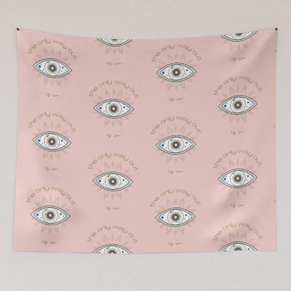 Item preview, Third Eye Wisdom, The Only Way Out is in Apron designed and sold by MagicWolfStar.