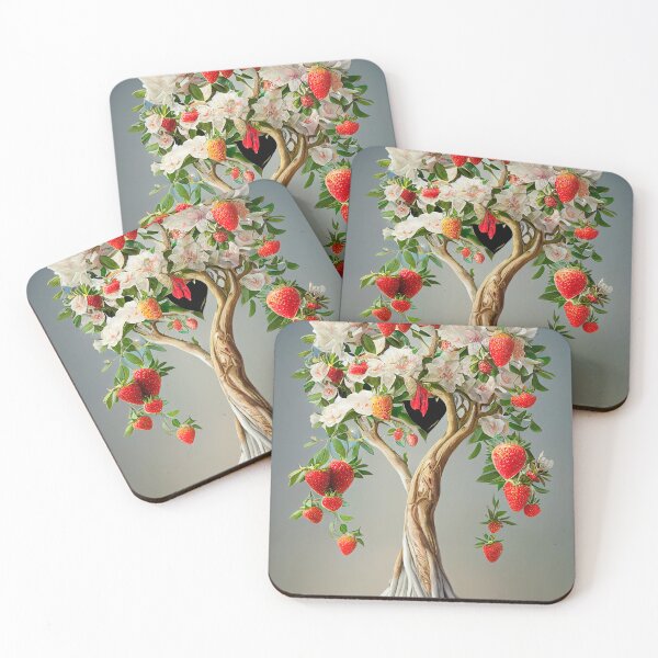 Item preview, Blooming tree strawberry designed and sold by GorinART.
