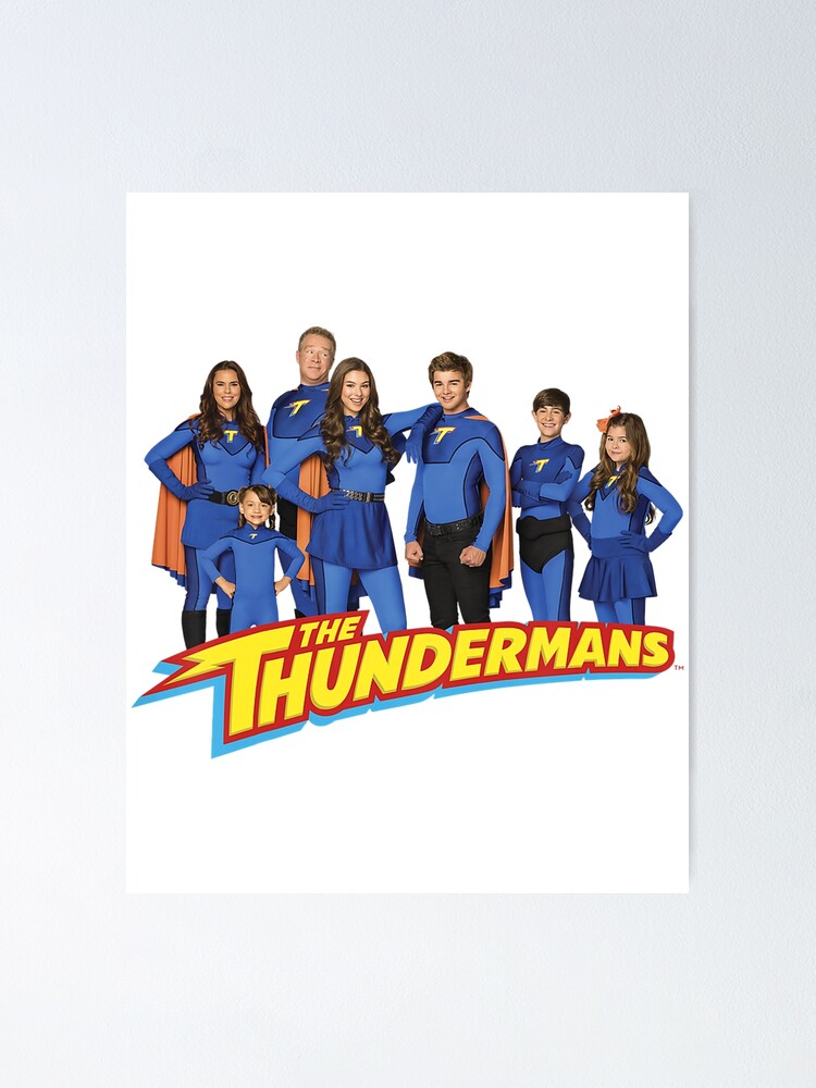 Kids The Thundermans Family Group Shot Logo Posters sold by Mila | SKU ...