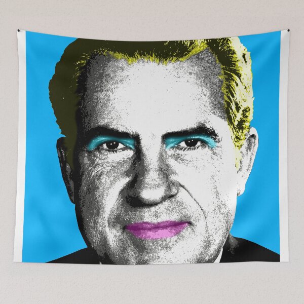 Item preview, Tricky Dickie Monroe - Blue designed and sold by Gary Hogben.
