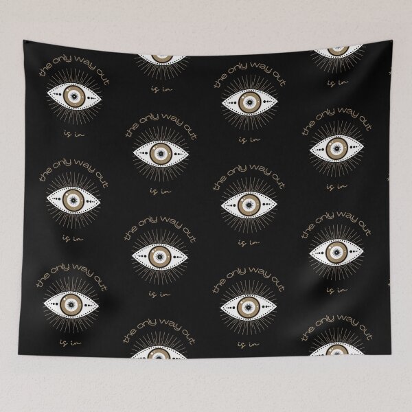 Item preview,  Third Eye Wisdom, The Only Way Out is in Notebook designed and sold by MagicWolfStar.