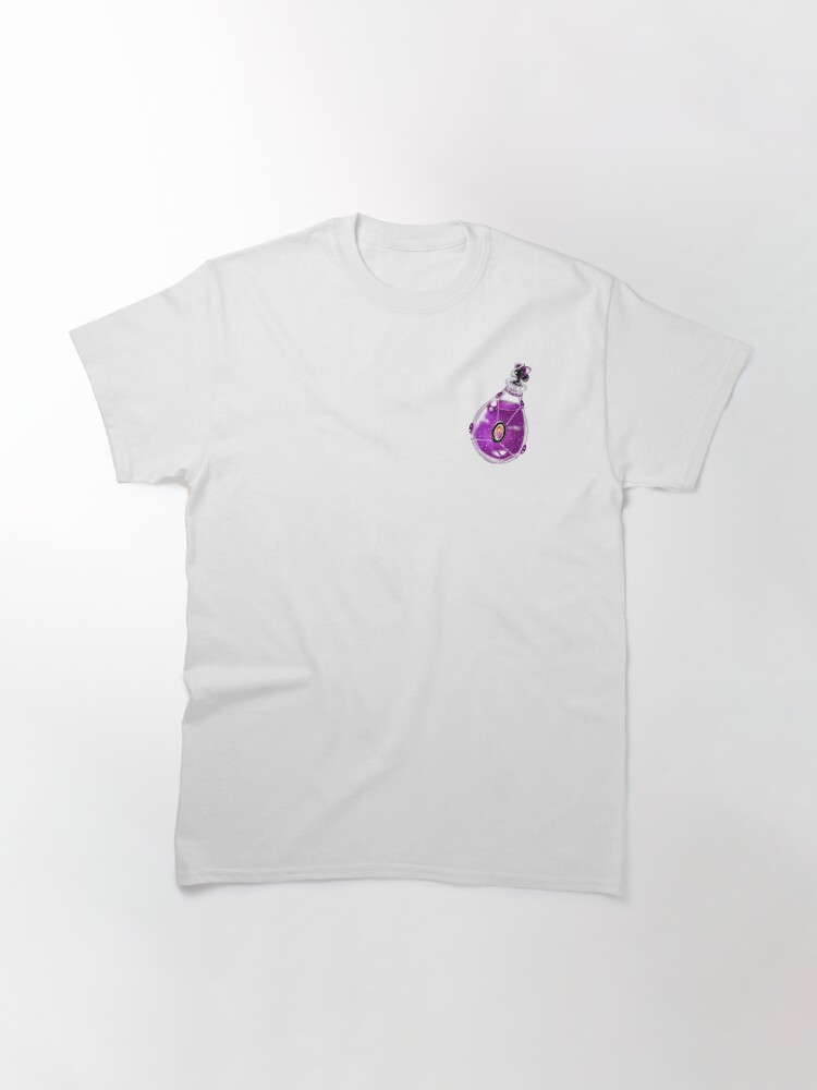 Thumbnail 3 of 7, Classic T-Shirt, The AceSpec Travelling Potions: Galaxy Tonic - Lesbian Ace designed and sold by may-bird.