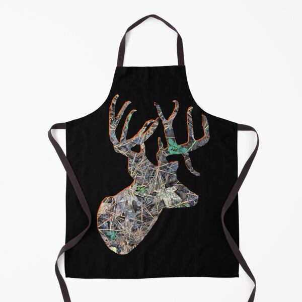Item preview, Minimalist Camouflage Trophy Whitetail Buck Deer Head designed and sold by LifeCrush.