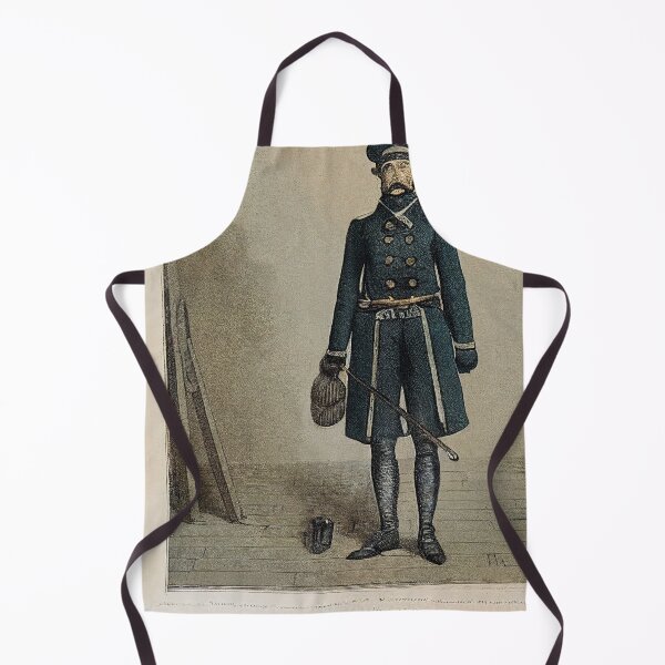 Item preview, Police officer. 19th century designed and sold by ComicsFactory.