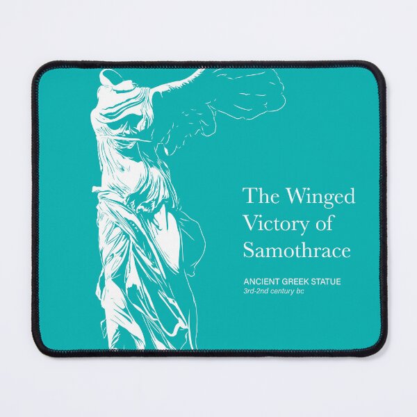 Item preview, 'Victory of Samothrace' Ancient Greek Statue Fine Art Illustration designed and sold by rpalesca.