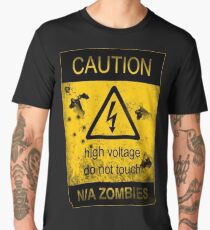 Caution Men's Premium T-Shirt