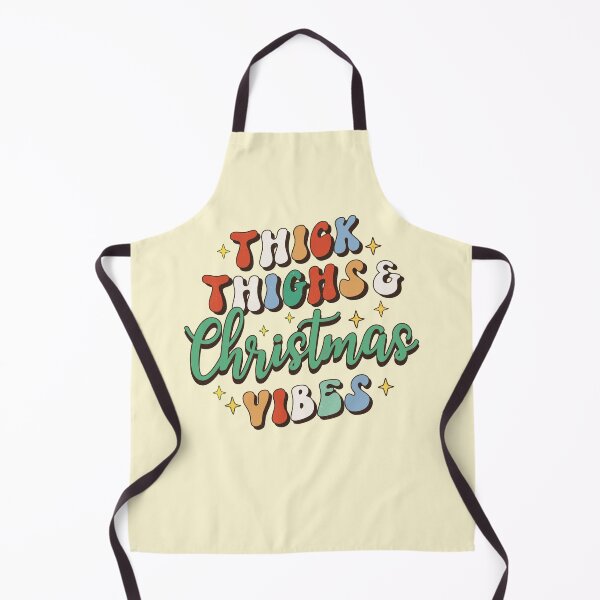 Item preview, Thick thighs and Christmas vibes Merry Christmas vintage shirt Christmas gift designed and sold by ArtfulGiftShop.