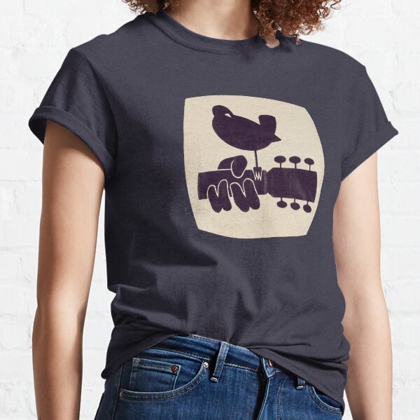 LOGO DE T-SHIRT CONCERT WOODSTOCK 1969 T-shirt classique