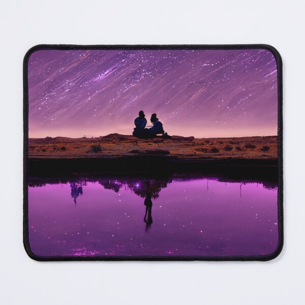 Item preview, couple sitting on open desert designed and sold by zoro92.