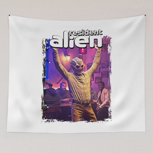 Item preview, Resident Alien Series Perfect Xmas Gift Fan designed and sold by EdmanSileiko.