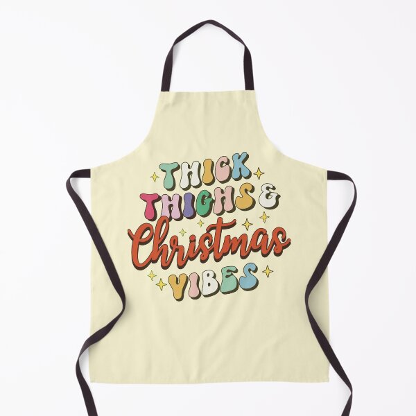 Item preview, Thick thighs and Christmas vibes Merry Christmas vintage shirt Christmas gift designed and sold by ArtfulGiftShop.