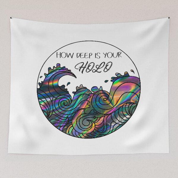 Item preview, How Deep is Your Holo? designed and sold by sunlightjay.