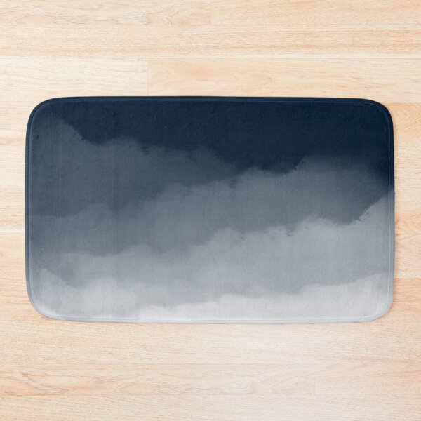 Item preview, Midnight Blue Watercolor Ombre (midnight blue/white) designed and sold by Design Minds Boutique.