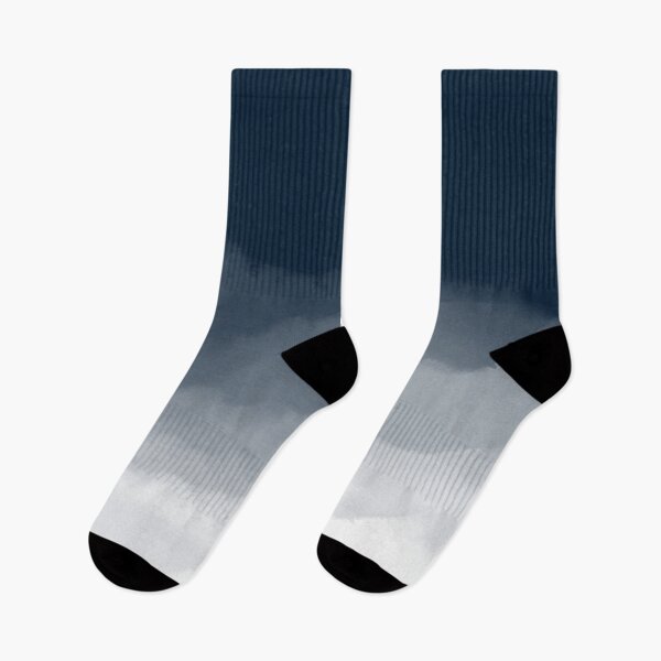 Item preview, Midnight Blue Watercolor Ombre (midnight blue/white) designed and sold by Design Minds Boutique.