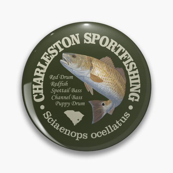 Artikelvorschau, Charleston Sportfishing (Rote Trommel) entworfen und verkauft von curranmorgan.