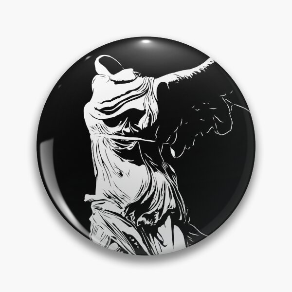 Item preview, 'Victory of Samothrace' Ancient Greek Statue Fine Art Illustration designed and sold by rpalesca.