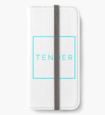 White Tender Border iPhone Wallet/Case/Skin