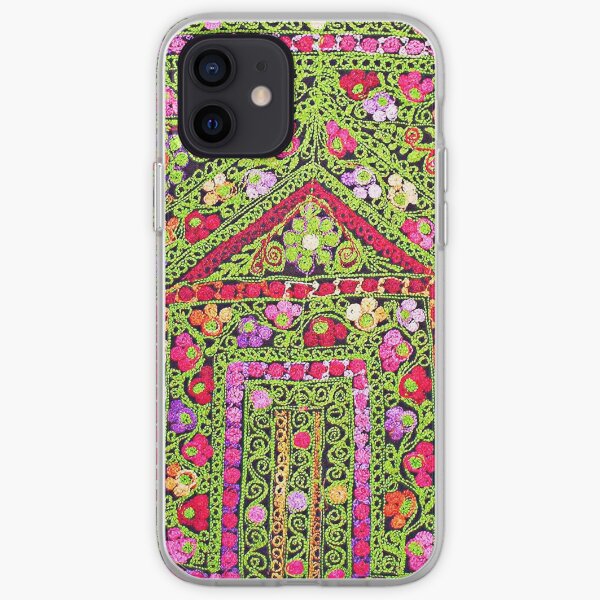 Motif de broderie palestinienne 2 Coque souple iPhone
