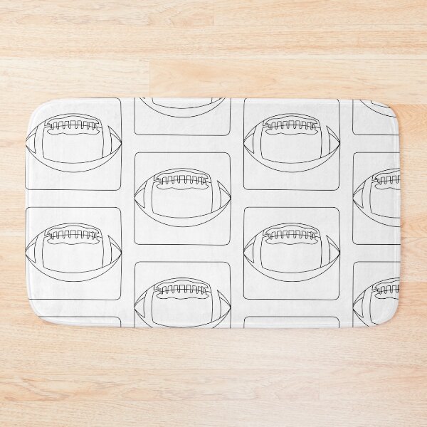 Item preview, Line Art Football designed and sold by Shayli Kipnis.
