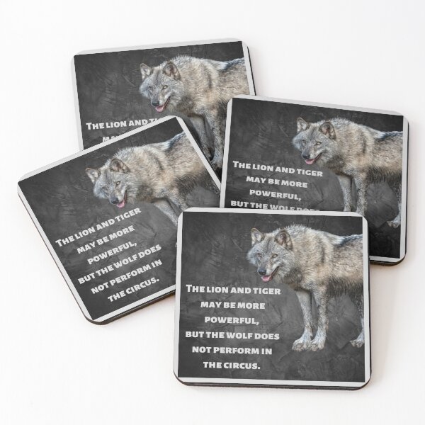 Item preview, The wolf's strength and attitude designed and sold by LanaBuzzy.