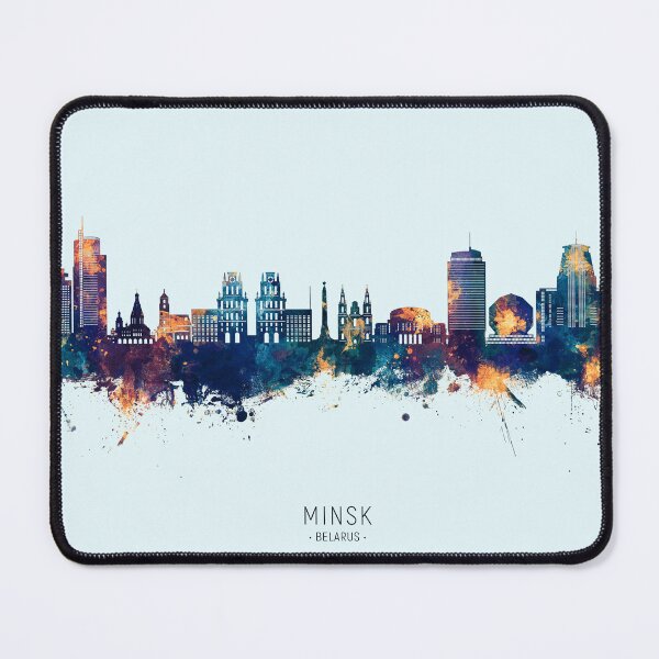 Item preview, Minsk Belarus Skyline designed and sold by ArtPrints.