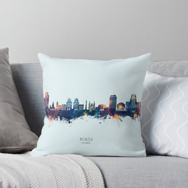 Item preview, Minsk Belarus Skyline designed and sold by ArtPrints.