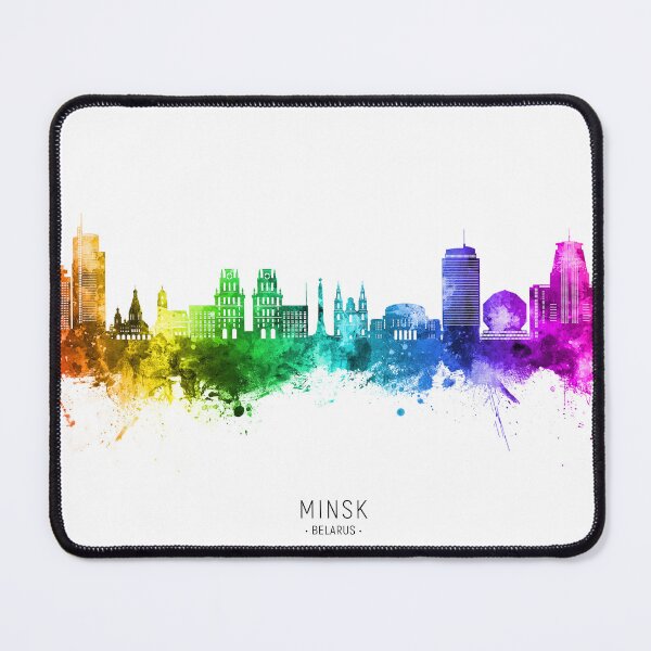 Item preview, Minsk Belarus Skyline designed and sold by ArtPrints.