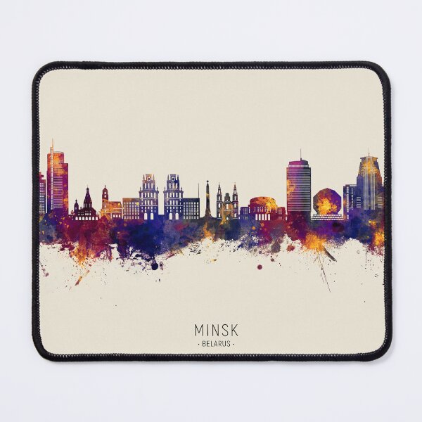 Item preview, Minsk Belarus Skyline designed and sold by ArtPrints.