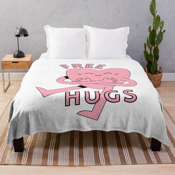 Item preview, A cute pink heart giving free hugs designed and sold by yoshra.