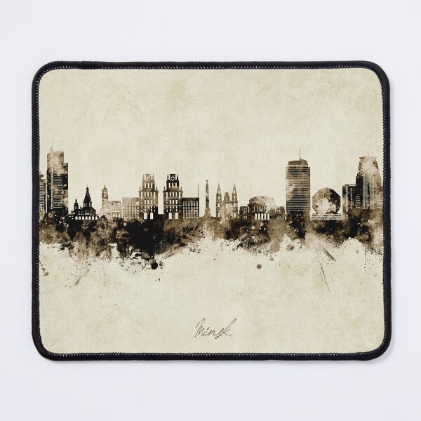 Item preview, Minsk Belarus Skyline designed and sold by ArtPrints.
