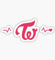 TWICE Signal Logo Sticker